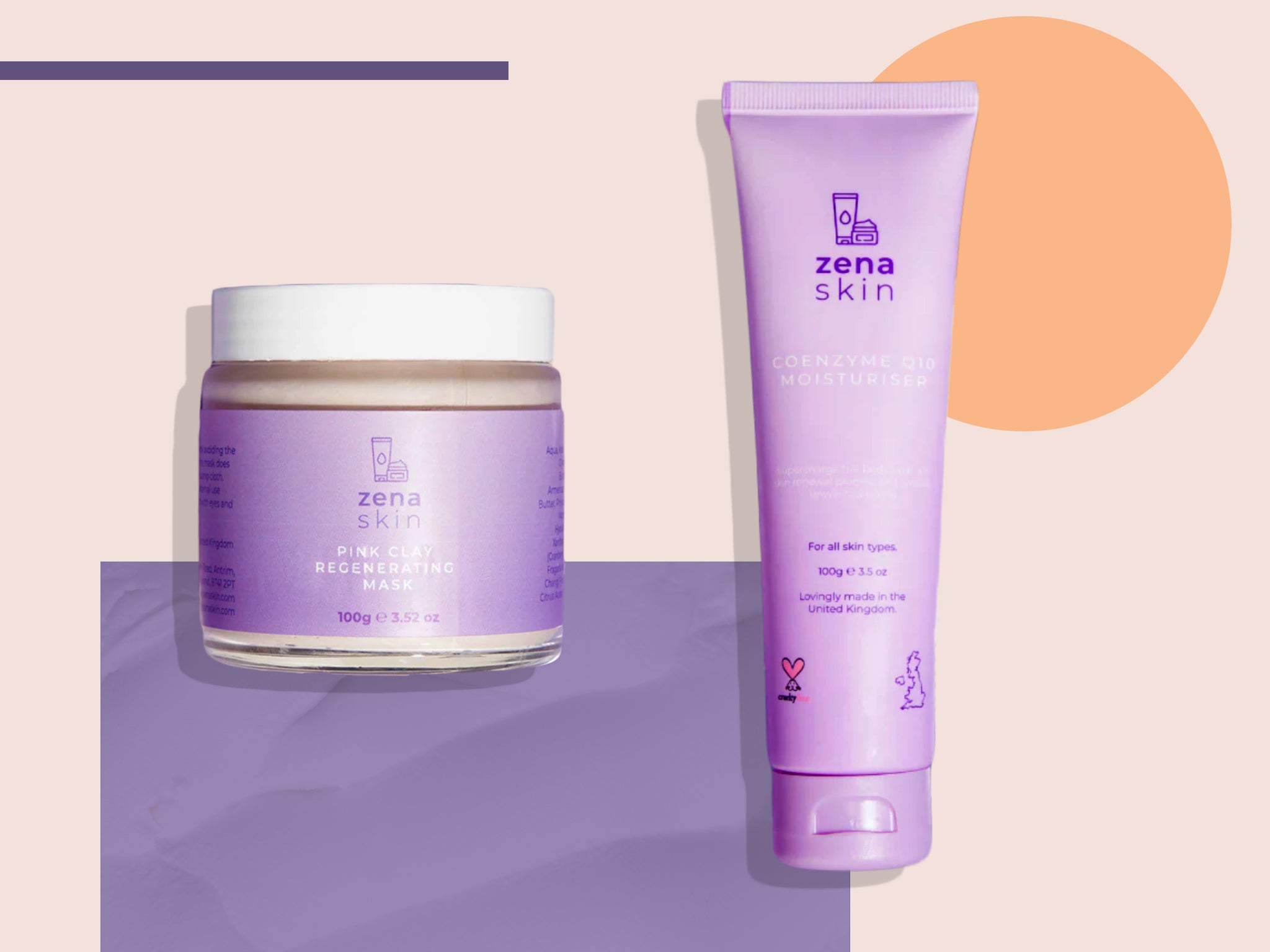 Zena Skin review We tried the pink clay mask and enzyme moisturiser to